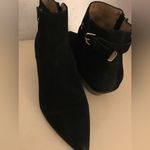 Joie  women black suede short boots US 6.5 Photo 9