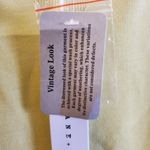 Jane and Delancey Medium vintage look light yellow blouses top Photo 7