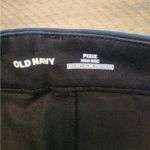 Old Navy  pixie high rise black dress pants size 4 Photo 2