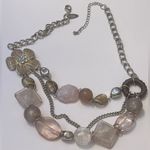 Ny Collection Chunky necklace bib signed NY statement adjustable boho Photo 5