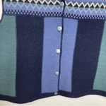 Christopher & Banks Vintage  100% wool sweater vest button front women’s size XL Photo 2