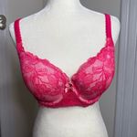 Victoria's Secret Body by Victoria Victoria’s Secret Lined Demi Bra Size 36 DD Pink Underwire Lace Photo 1