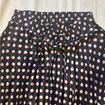 ZARA  Black and Pink Polka Dot Skirt Photo 2