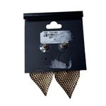 Rampage Rhinestone Heart Ombré Pink Purple Silver Earrings Brand New Valentines Photo 2