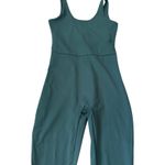 Girlfriend Collective Scoop Back Unitard Athletic Jumpsuit Moss Size Medium Photo 6
