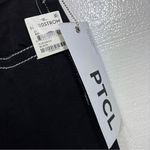 PTCL NWT Heavy Stitch Denim Maxi Skirt 27 Black Size M Photo 8