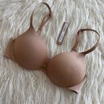 SKIMS  Ultimate Push up Plunge Bra Clay Size 30C Photo 3