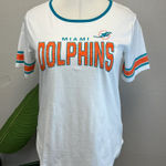 NFL Team Apparel Miami Dolphins Tee Shirt - Size Large Photo 0