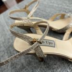 Touch Ups Gold Glittery Heels Photo 4
