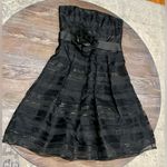 White House | Black Market Ribbon Stripe Strapless Cocktail Dress - Sz 8 - EUC Photo 8