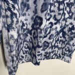 Donatella Cheetah Leopard Print Long Sleeve Mini Formal Dress XS Gray Photo 10