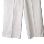 Mario Serrani Mario‎ Serrani Italy White Crop Pants Wide Leg Size 2 Photo 3