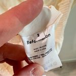 Reformation Ivory White Christine Mini Dress Size 2 Photo 11