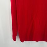 Trina Turk Sweater Size Medium Wool Blend NWT Red Cowl Neck Long Sleeve Winter Photo 8