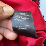 Moulinette Soeurs Anthropologie Red Black Bubble Mini Skirt Sz 0 Photo 8