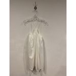 AMYLYNN Dress Womens Small White Spaghetti Strap Slip Mini Babydoll Cami AL2702 Photo 1
