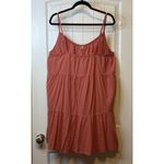 Old Navy  Dress Set/2 XL Tier Layer Mini Swing‎ Dress Coral/Black Eyelet Trendy # Photo 8