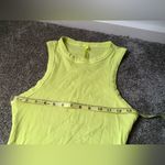 SKIMS Soft Lounge Cotton Rib Tank Dress in Daffodil Yellow Size Medium Photo 12