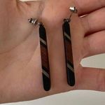 Vintage Charm Black Vintage Drop Earrings  Photo 0