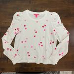 Lilly Pulitzer  heart Valentine sweatshirt size large Photo 0