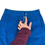 Urban Outfitters NWT BDG Wide Wale Corduroy Mini Skirt Blue Pockets Size Small Photo 4