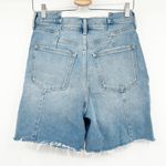 Abercrombie & Fitch Womens The 7" Dad Short High Rise Button Fly Denim Size 27 4 Photo 5