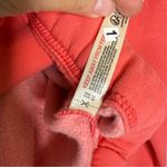 Free People Movement Red “Away We Go” Iridescent Half-Zip Sweatshirt Size Medium Photo 6