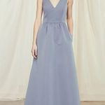 Amsale Jacqueline Gown Formal Dress Size 14 Hunter Green V Photo 6