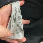 Lorna Jane  000Uniquely Mesh Hem Stripe Cropped Leggings in Black Size US‎ Small Photo 7