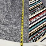 Knit Maxi Dress Gray Tribal
Print Cowl Neck Long Sleeve A Photo 9