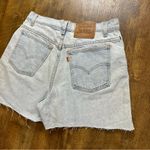 Levi's Vtg 90s Levi’s 950 Orange Tab Light Wash Denim Jean Shorts Sz 11 Relaxed Fit Photo 9
