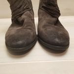 Vince Camuto {9} Saree Fringe Dark Gray Booties Photo 5