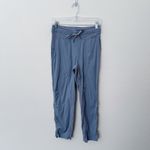 Lululemon [] Utility Blue Dance Studio Mid-Rise Cropped Pants Workout Swift Sz 4 Photo 1