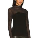 Generation Love Manda Mesh Top – NWT XS Black Sample Photo 5