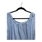 Loft Ann Taylor  Beach Size Medium Swim Suit Beach Pool Coverup Dress Blue EUC Photo 3