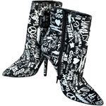 ALDO Kearia Graffiti Ankle Boots | EUC | Size 7 Photo 0