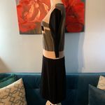 Artisan size L Large sweater color block dress Photo 2