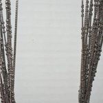 Vince Camuto  36 in Layered Silver tone Beaded Metal Chain Necklace Photo 2