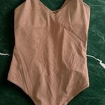 LULULEMON Women's Nude Beige Bodysuit Size 2 Tan Photo 0