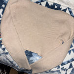 Cropped Sweater vest Tan Photo 0