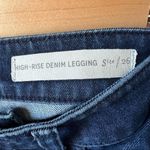 Pilcro and the Letterpress  High Rise Denim Legging Photo 7