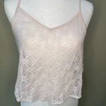 American Eagle  Sheer Lace Crop Tank - M Photo 1