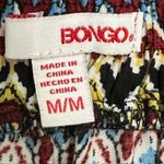 Bongo  Maxi Skirt Medium Multicolor Patterned Belted‎ Bohemian Casual Photo 13