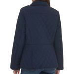 Tommy Hilfiger Womens Blue Quilted Jacket Medium Photo 1