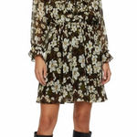 ZARA  Women’s Ruffled Floral Print Mini Dress Romper Photo 0