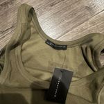 Signature 8  olive green bralette Photo 1