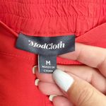 Modcloth Salmon Pull On Decorative Button Mini Skirt Photo 10