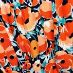 SheIn  Frenchy Allover Floral Print Off Shoulder Crop Blouse Long-Sleeve Sz M Photo 9