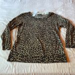 J.Crew 100% Merino wool leopard 🐆 sweater size L Photo 0
