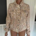 Nine West Animal Print Jacket size Medium Photo 0